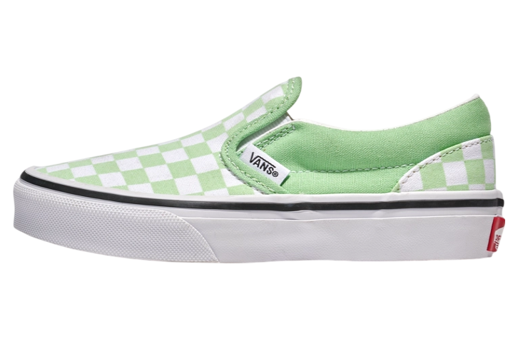 Vans Classic Slip-On Checkerboard Pistachio Green