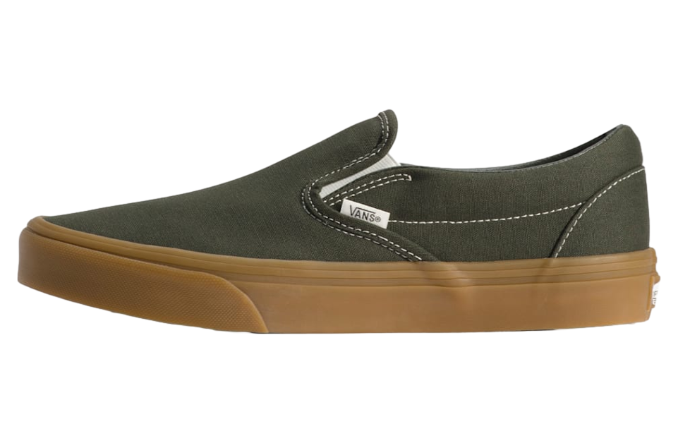 Vans Classic Slip-On Gum Obsidian Fern Green