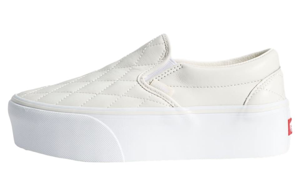 Vans Classic Slip-On Platform Marshmallow White