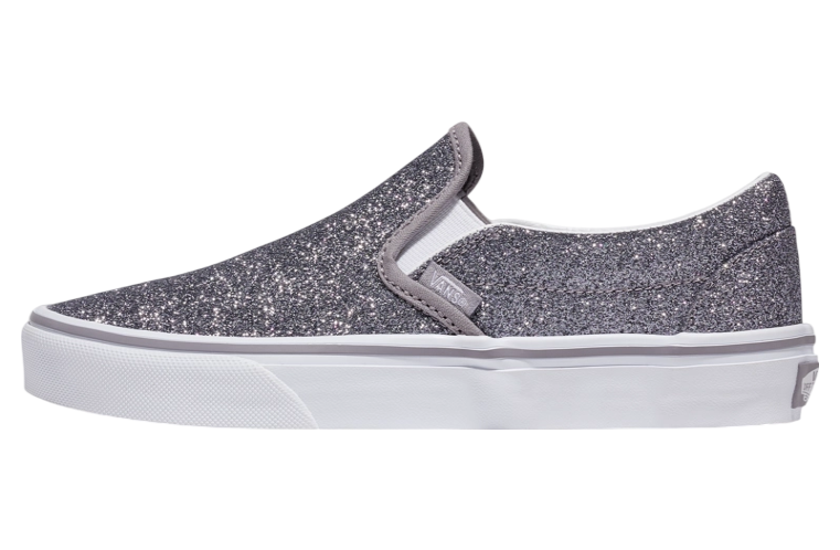 Vans Classic Slip-On WMNS Glitter Gunmetal Grey