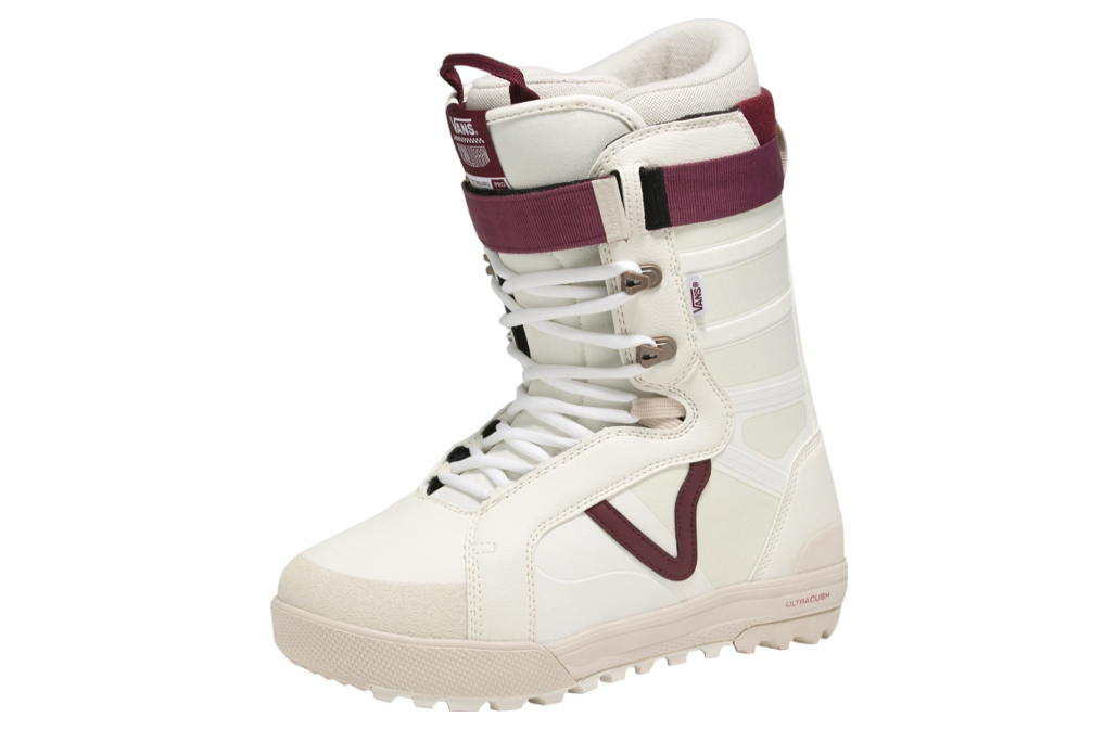 Vans Hi-Standard Pro X Benny Urban Snowboard Marshmallow White / Burgundy Red