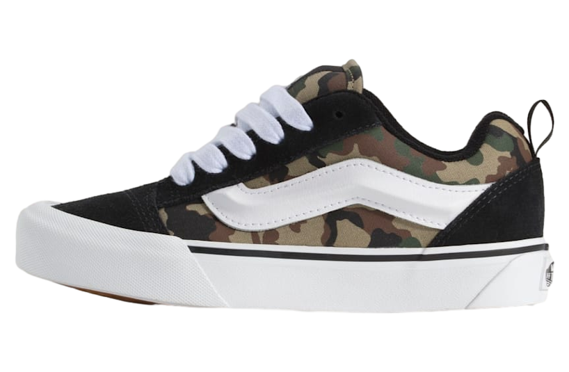 Vans Knu Skool Camo Black / Green