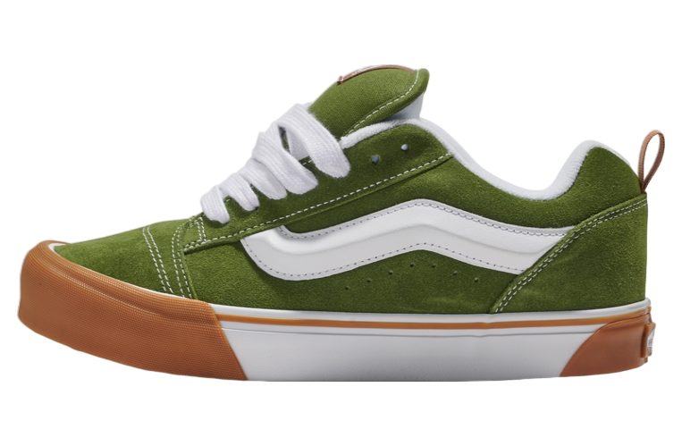 Vans Knu Skool Gum Bumper Pesto Green