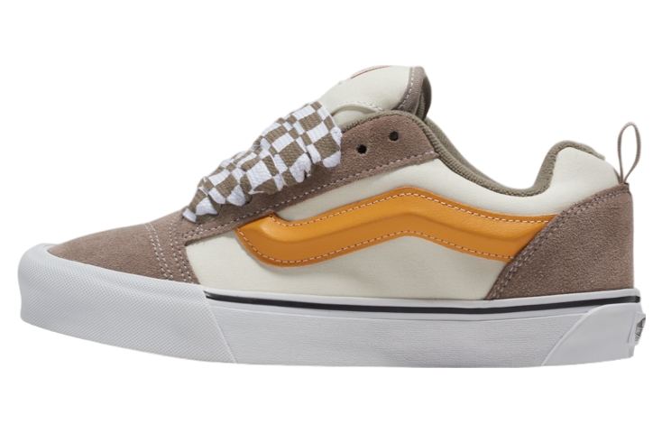 Vans Knu Skool Mega Check Gray / Marshmallow