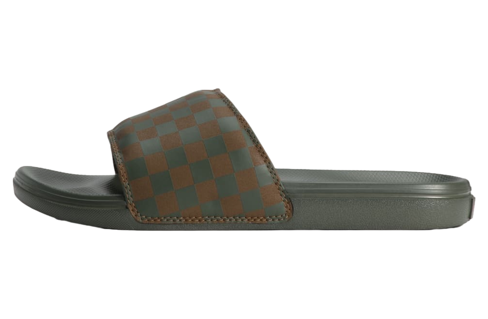 Vans La Costa Slide Obsidian Fern Green