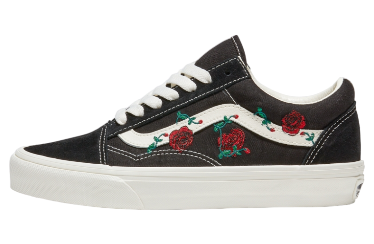 Vans Old Skool Black Roses