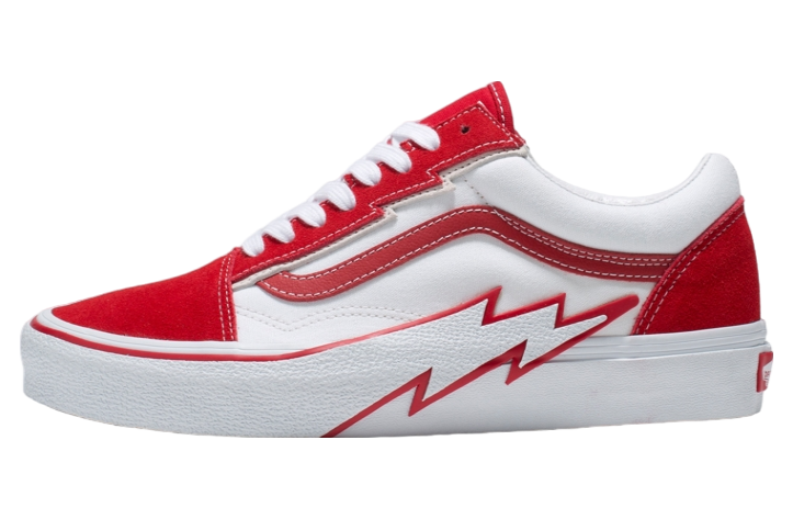 Vans Old Skool Bolt 2-tone Red / True White