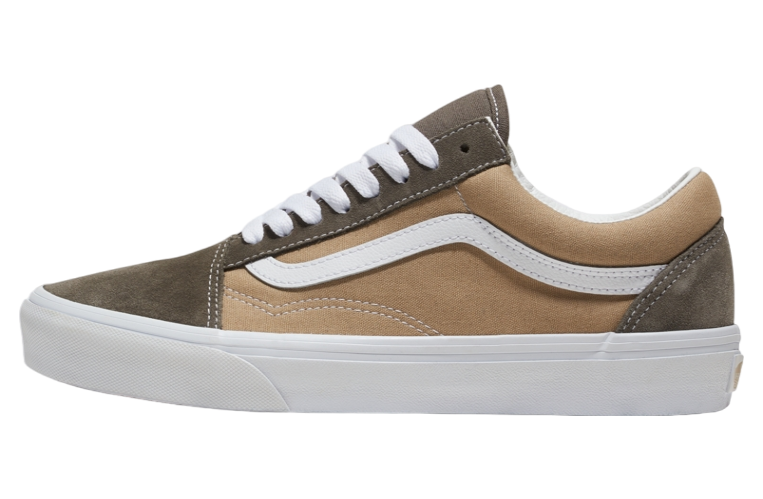 Vans Old Skool Canvas Suede Block Brown