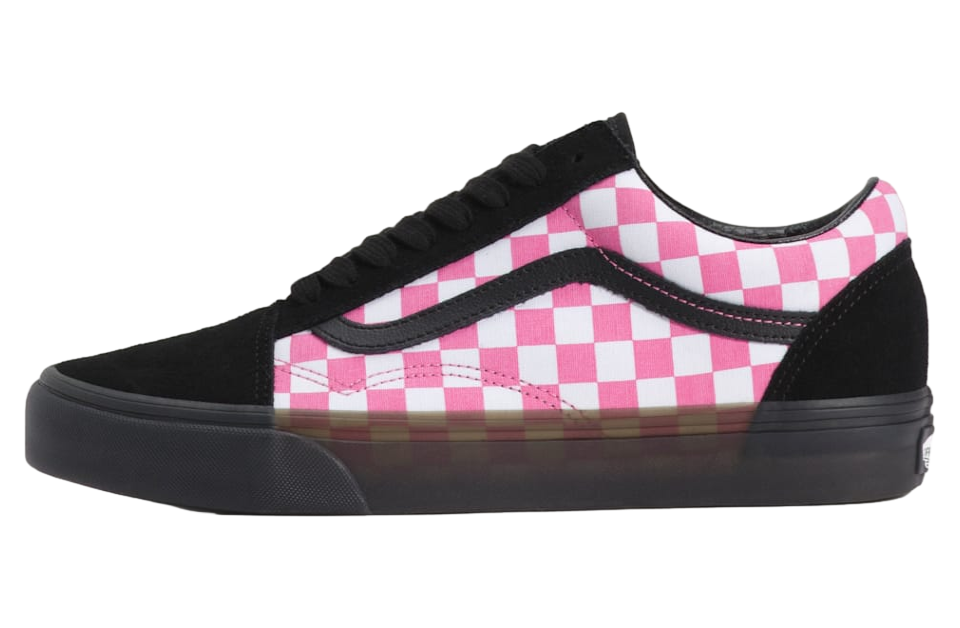 Vans Old Skool Checkerboard Checkerboard Black / Fizz Pink