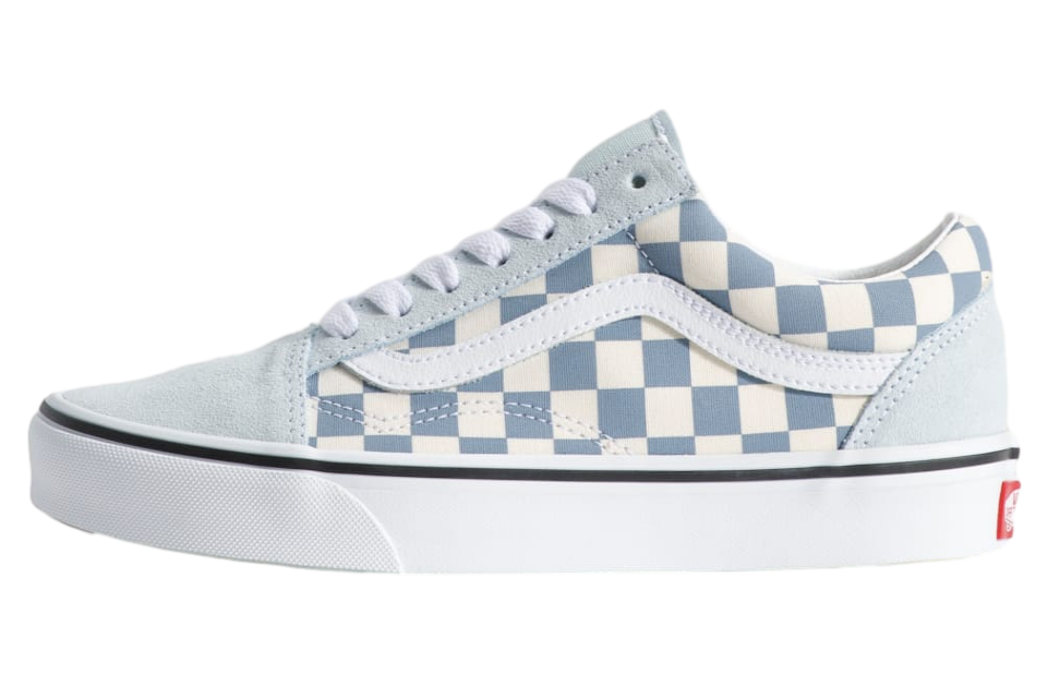 Vans Old Skool Checkerboard Checkerboard Dawn Mist Blue