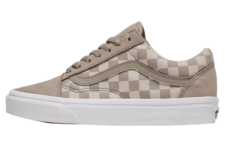 Vans Old Skool Checkerboard Moon Rock Beige