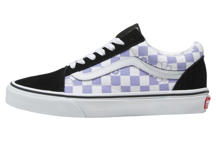 Vans Old Skool Floral Check WMNS Lavender / Black