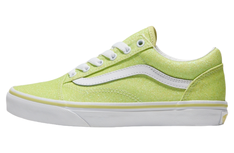 Vans Old Skool Glitter Lime Sherbert