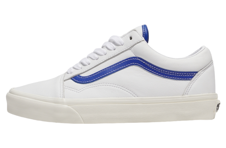 Vans Old Skool Leather White / Blue