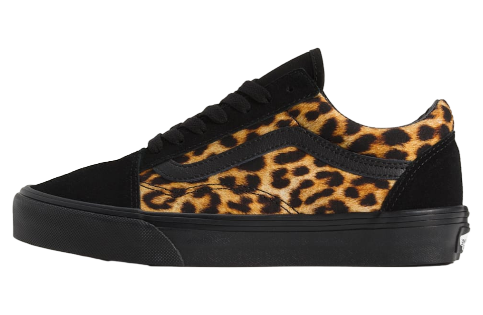 Vans Old Skool Leopard Brown / Black