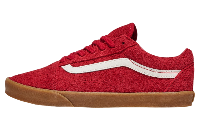 Vans Old Skool Lowpro WMNS Red / Gum Brown