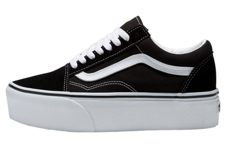 Vans Old Skool Stackform Canvas Black / True White