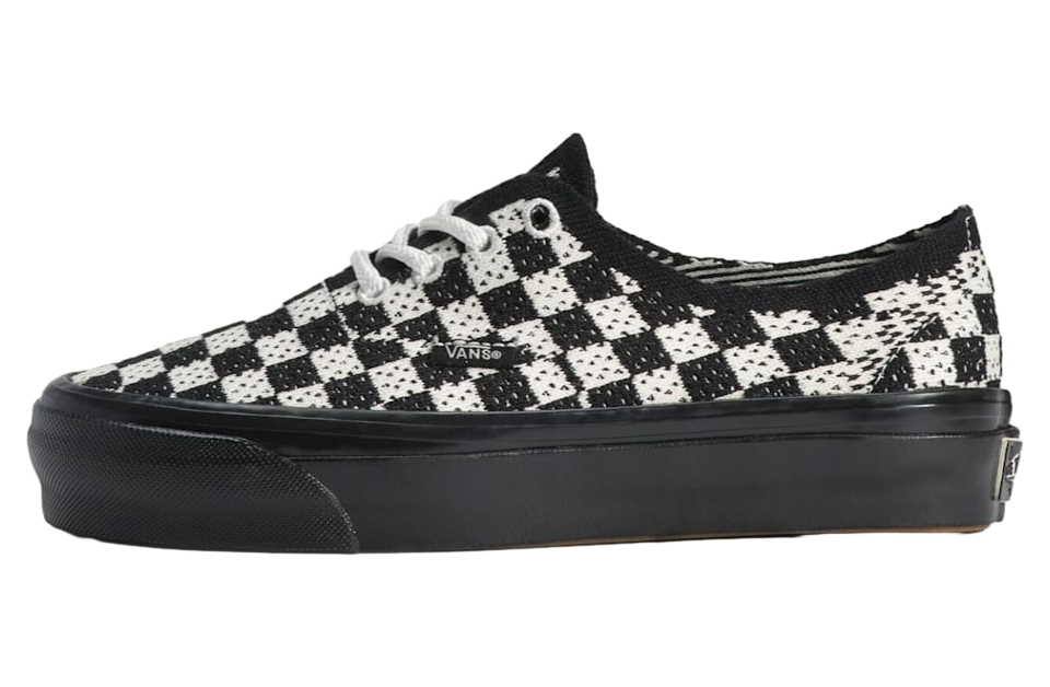 Vans Premium Authentic Checkerboard Checkerboard Black / Marshmallow White