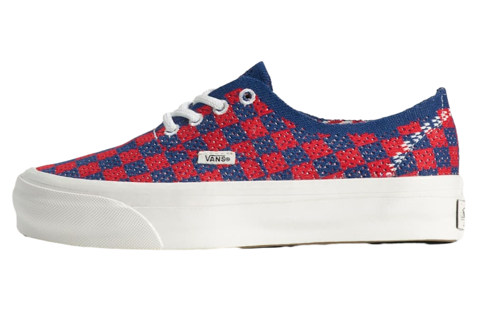 Vans Premium Authentic Checkerboard Checkerboard Red / Blue