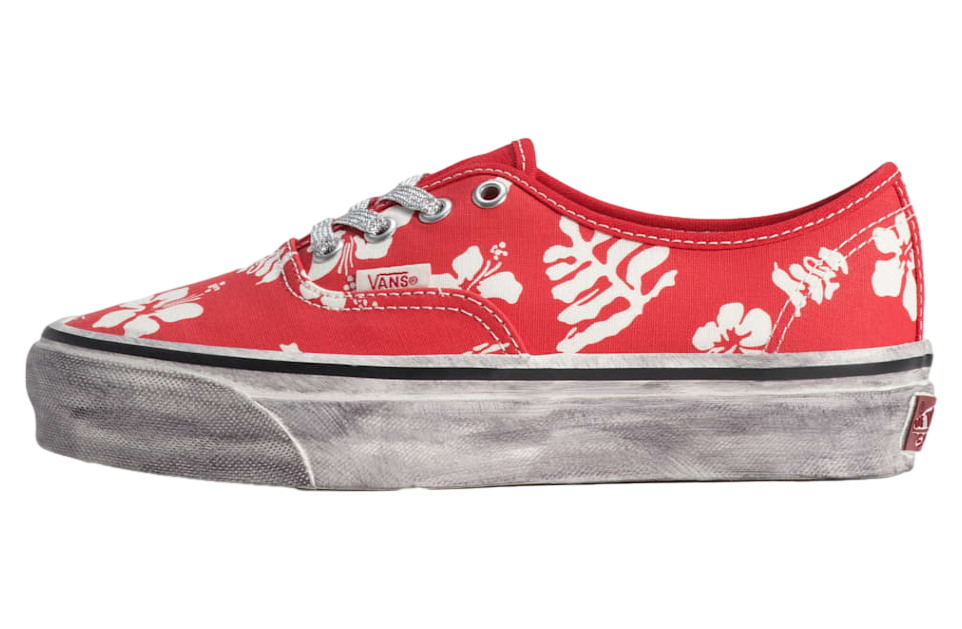 Vans Premium Authentic Red Print