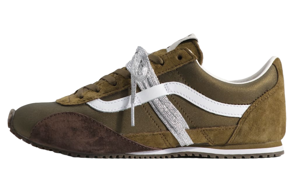 Vans Premium Super Lowpro Trainer Olive Green