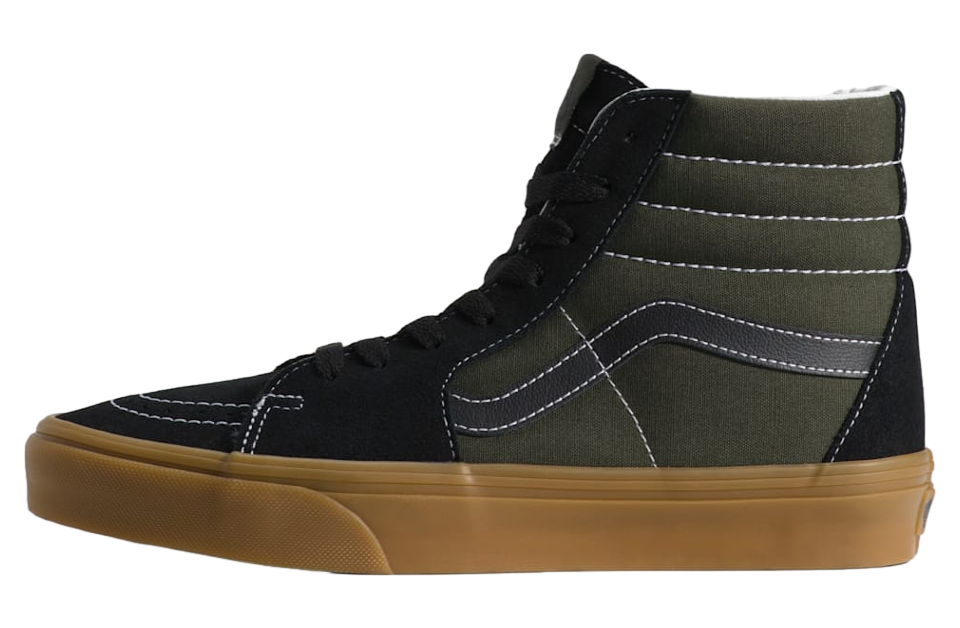Vans Sk8-Hi Gum Obsidian Fern Green
