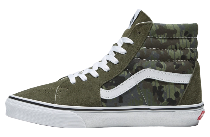 Vans Sk8-Hi Rain Camo Green / Multi