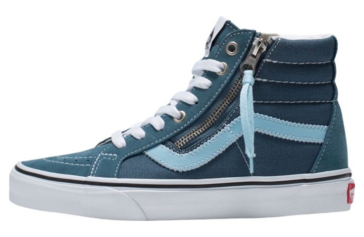 Vans Sk8-Hi Reissue Side Zip Suede/canvas WMNS Blue / Multi