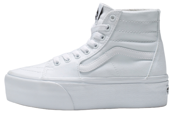 Vans Sk8-hi Tapered Stackform Canvas True White