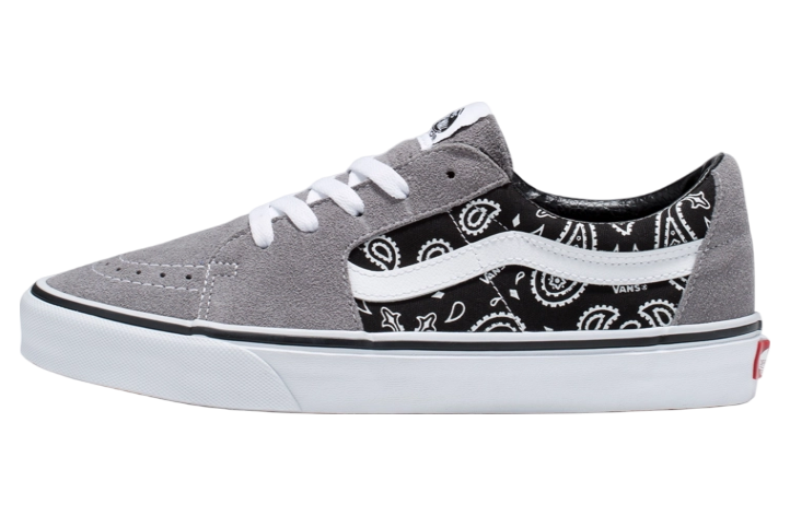 Vans Sk8-Low Paisley Gray / True White