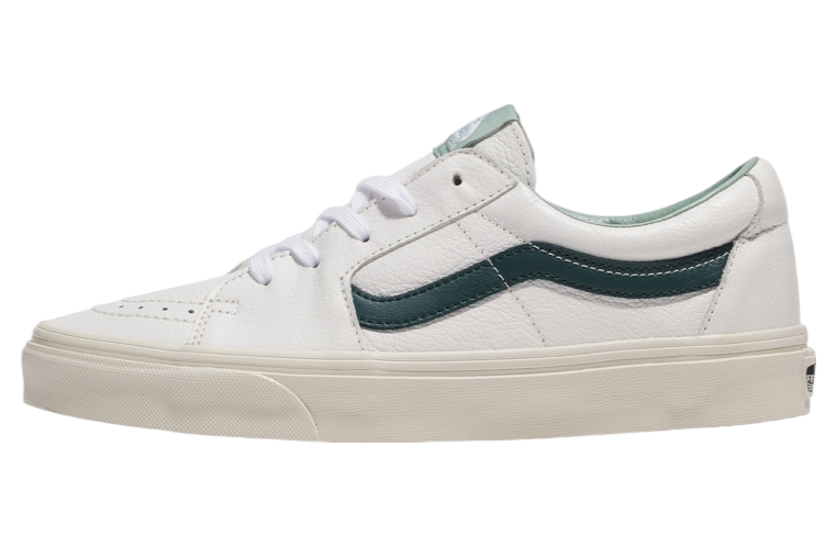 Vans Sk8-low Premium Leather Green Gables