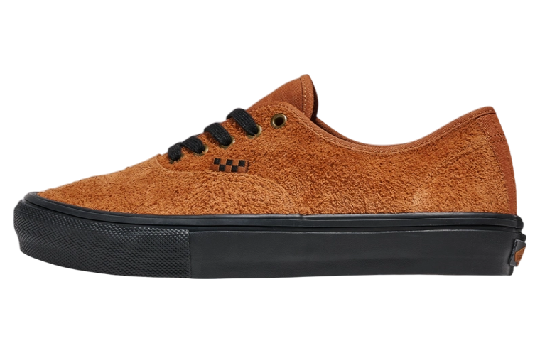 Vans Skate Authentic Black / Rust Brown