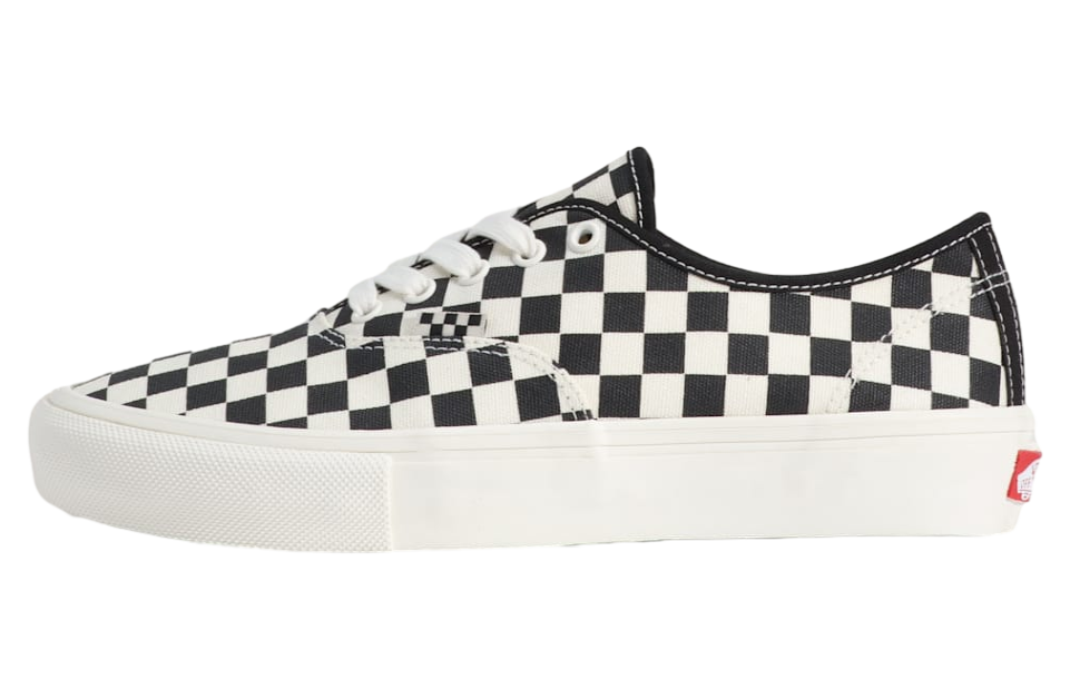 Vans Skate Authentic Checkerboard Black / Marshmallow White