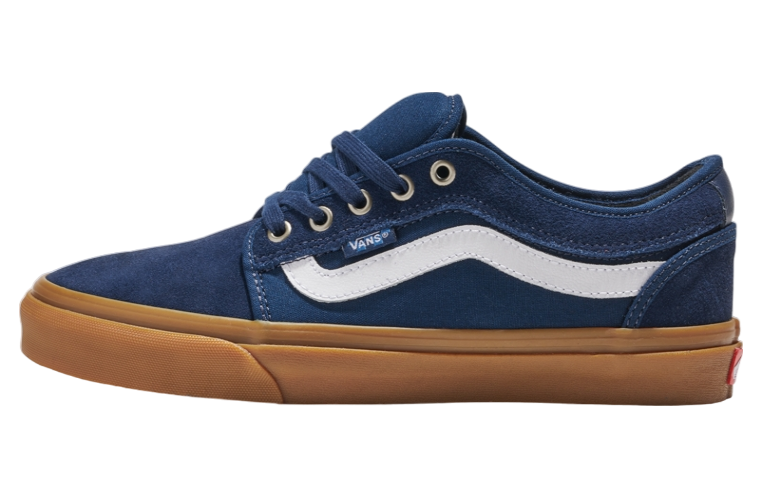 Vans Skate Chukka Low Sidestripe Navy Blue / Gum Brown