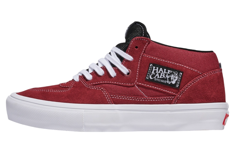 Vans Skate Half Cab Burgundy / White