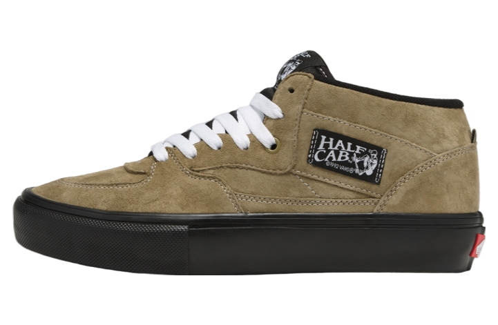 Vans Skate Half Cab Pig Suede Olive / Black