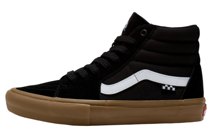 Vans Skate Sk8-hi Black / Gum Brown