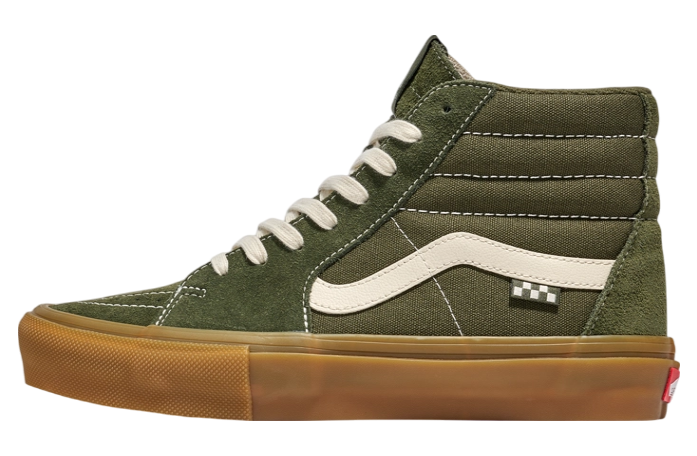 Vans Skate Sk8-Hi Grape Leaf Green / Gum