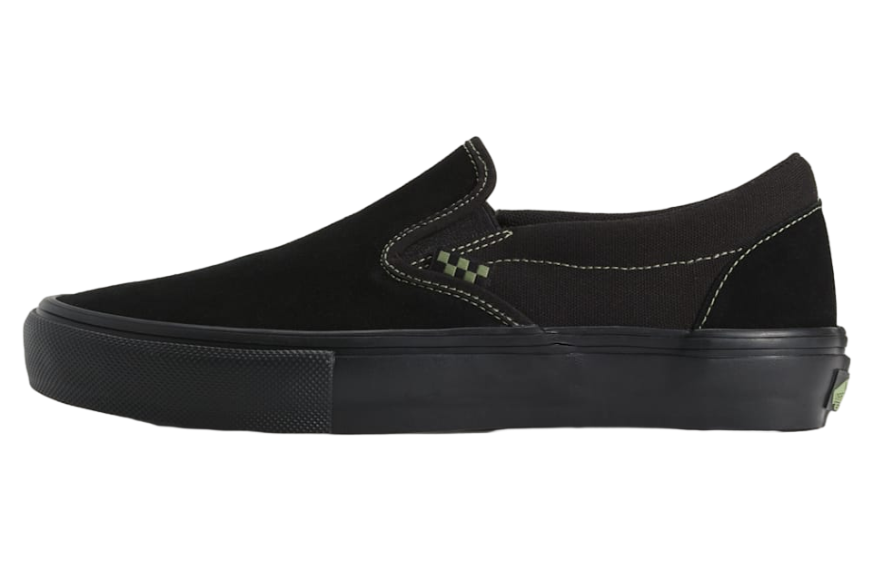 Vans Skate Slip-On Black / Olive Green