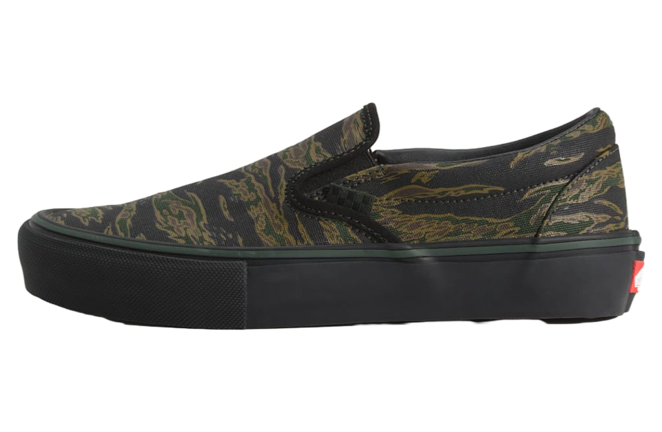 Vans Skate Slip-On Camo Green / Black
