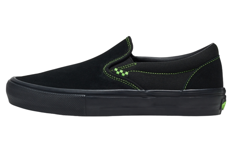 Vans Skate Slip-on Neon Black / Green