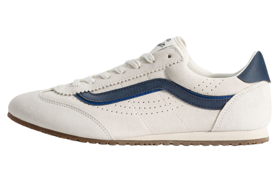 Vans Super Lowpro Marshmallow White / Blue