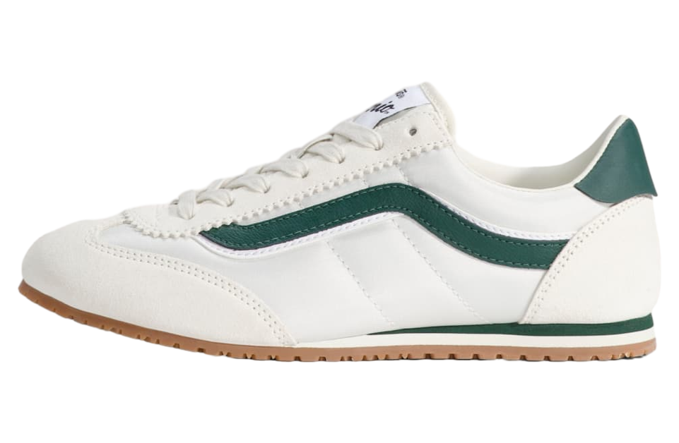 Vans Super Lowpro Marshmallow White / Emerald Green