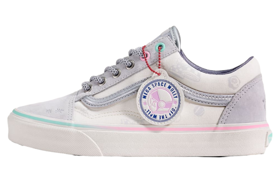 Vans x Space Molly Old Skool Space Molly Reflective Marshmallow White / Grey