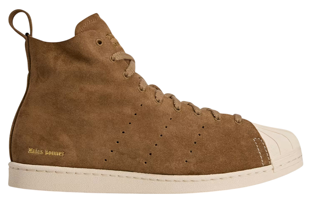 Wales Bonner x Adidas Superstar High Brown