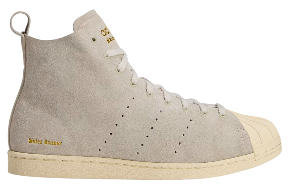 Wales Bonner x Adidas Superstar High Mist Stone