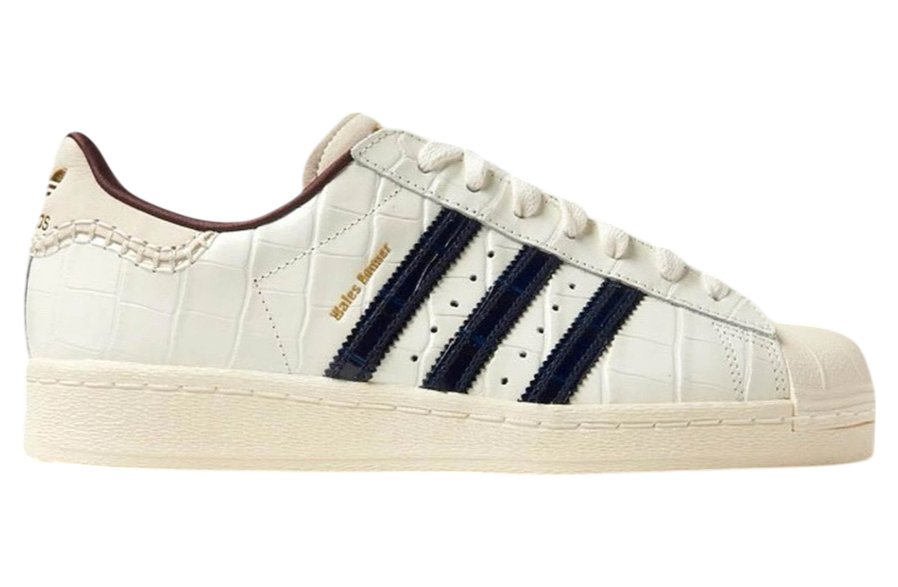 Wales Bonner x Adidas Superstar Wonder White / Collegiate Navy