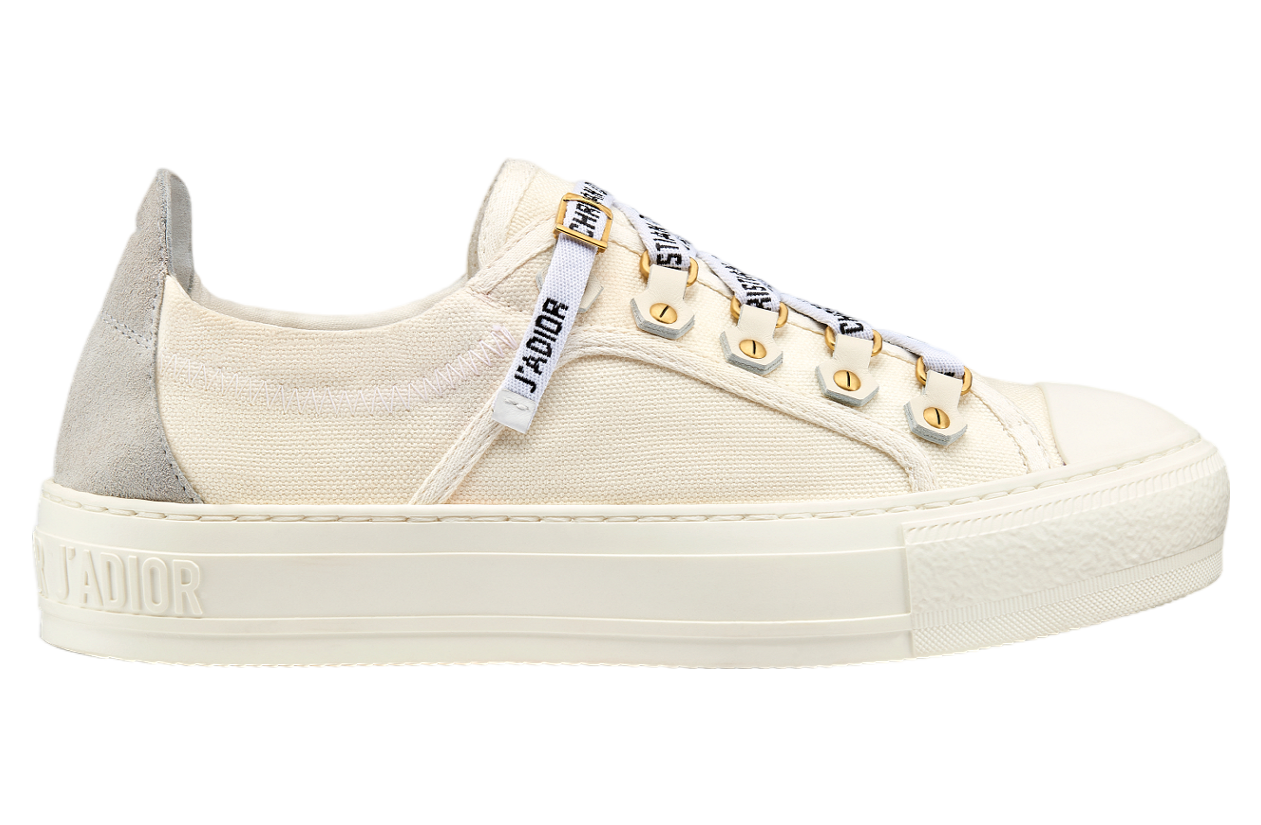 Walk n Dior WMNS White Canvas / Suede Calfskin