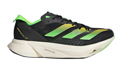 adidas Adizero Adios Pro 3 Core Black Solar Green Core Black/Beam Yellow-Solar Green GX6251