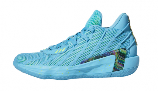 adidas Dame 7 Jam Fest Signal Cyan/Team Shock Pink-Team Solar Green FZ1050